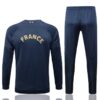 Dorso de conjunto de chándal azul de la Federación Francesa de Fútbol 2022-2023