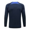 Dorso de la chaqueta del chándal zafiro del Chelsea 2022-2023