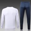 Dorso del conjunto de chandal blanco de la Federación Francesa de Fútbol 2022-2023