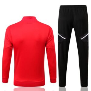 Dorso del conjunto de chándal rojo de La Sao Paulo 2022-2023