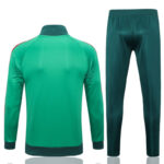 Dorso del conjunto de chándal verde oscuro de México 2022-2023