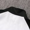 Dorso del cuello de la chaqueta del chándal blanco de la Juventud 2022-2023