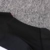 Dorso del cuello del chándal negro Koreano 2022-2023