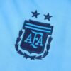 Escudo del chándal celeste de la AFA 2022-2023
