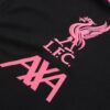 Escudo del chándal negro del Liverpool 2022-2023
