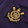 Escudo del chándal púrpura del Corinthians 2022-2023