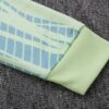 Manga de la chaqueta del chándal verde del CBF 2022-2023