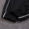 Puños del pantalon del chándal negro del Borussia Dortmunt 2022-2023