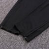 Tobillo del pantalón del chándal negro del Manchester City 2022-2023