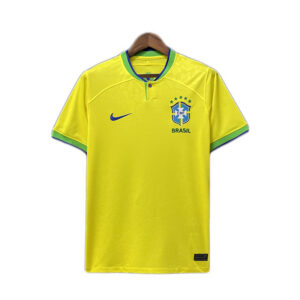 camiseta de brasil campeon mundial 2022