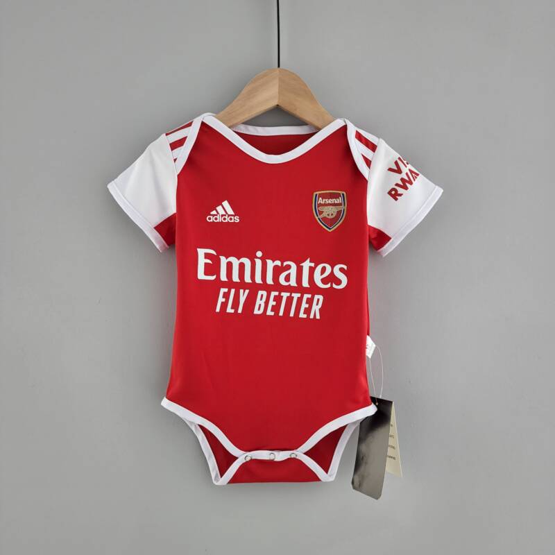 Body del Arsenal primera equipación 2022-2023 frontal 2 Body del Arsenal primera equipación 2022-2023 frontal 2