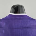 Camiseta Argentina player version Morado 2022-2023 dorso del cuello
