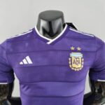 Camiseta Argentina player version Morado 2022-2023 frontal 1