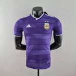 Camiseta Argentina player version Morado 2022-2023 frontal