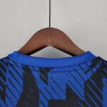 Camiseta Argentina versión Azul 2022-2023 dorso del cuello