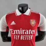 Camiseta Arsenal de local 2022-2023 cuello