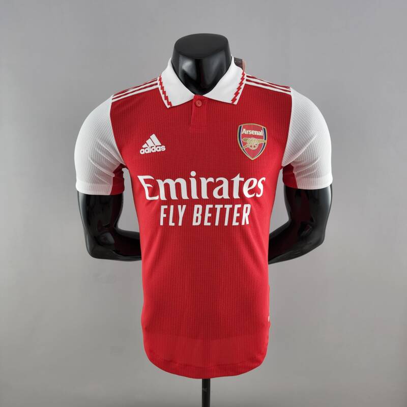 Camiseta Arsenal de local 2022-2023 frontal Camiseta Arsenal de local 2022-2023 frontal