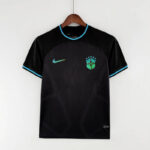 Camiseta Brasil Concepto 2022 negro frontal