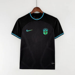 Camiseta Brasil Concepto 2022 negro frontal