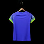 Camiseta Brasil femenino segunda equipación 22-23 dorso