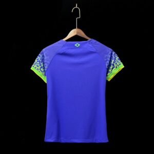 Camiseta Brasil femenino segunda equipación 22-23 dorso