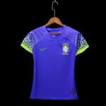 Camiseta Brasil femenino segunda equipación 22-23 frontal