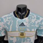 Camiseta Clásica Argentina 2022-2023 Versión Jugador frontal 1