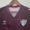 Camiseta Málaga visitante 2022-2023 cuello