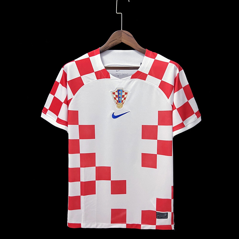 Camiseta Primera equipación Croacia 2022-2023 frontal Camiseta Primera equipación Croacia 2022-2023 frontal