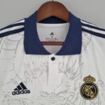 Camiseta Real Madrid drangon chino blanco 2022-2023 cuello