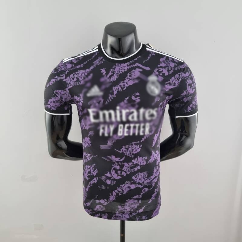 Camiseta Real Madrid edición especial violeta 2022-2023 frontal Camiseta Real Madrid edición especial violeta 2022-2023 frontal