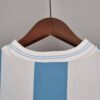 Camiseta Retro local Argentina 1993 dorso del cuello