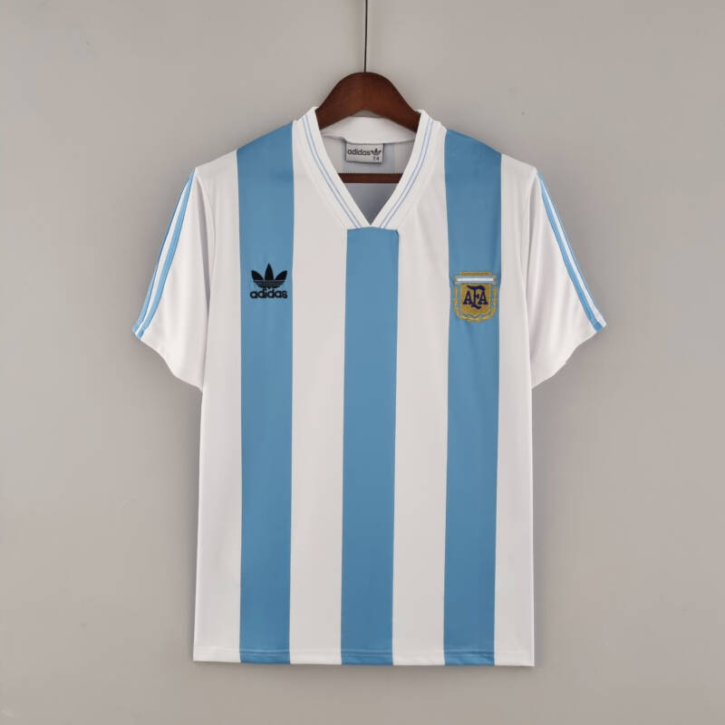 Camiseta Retro local Argentina 1993 frontal Camiseta Retro local Argentina 1993 frontal
