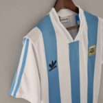 Camiseta Retro local Argentina 1993 lateral