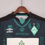 Camiseta Werder Bremen versión tatuaje 2022-2023 cuello