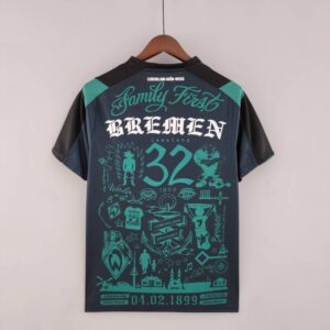 Camiseta Werder Bremen versión tatuaje 2022-2023 dorso