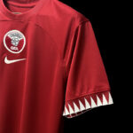 Camiseta de Qatar Primera equipación 22-23 manga