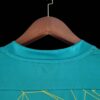 Camiseta de visitantes Wolverhampton 2022-2023 dorso del cuello