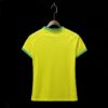 Camiseta local de Brasil mujer versión fan 22-23 dorso 1