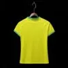 Camiseta local de Brasil mujer versión fan 22-23 dorso 1