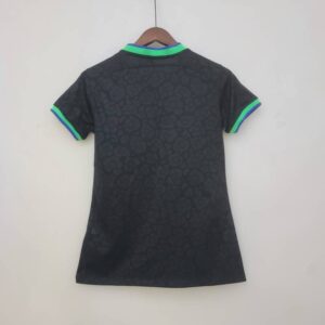 Camiseta negra Brasil edición especial Mujer 2022-2023 dorso