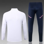 Dorso del conjunto del chándal blanco del arsenal 2022-2023