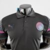 Polo Manchester City Negro 2022-2023 cuello 2