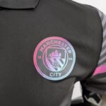 Polo Manchester City Negro 2022-2023 escudo