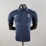 Polo PSG Azul real 2022-2023 frontal