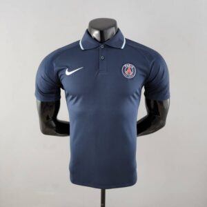 Polo PSG Azul real 2022-2023 frontal