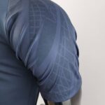 Polo PSG Azul real 2022-2023 manga