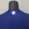 Camiseta Argentina para el Mundial Qatar color violeta 2022 -versión jugador dorso del cuello