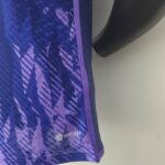 Camiseta Argentina para el Mundial Qatar color violeta 2022 -versión jugador tecnología