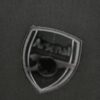 camiseta arsenal negra 2023 escudo